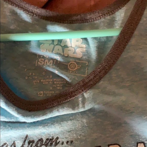 Men’s Small Star Wars postcard sleeveless - Picture 2 of 2